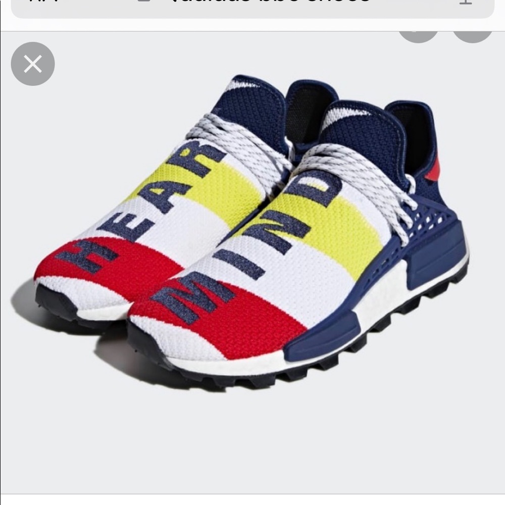 PHARRELL X BILLIONAIRE BOYS CLUB X NMD HUMAN RACE TRAIL SIZE 12 - Picture 3 of 13